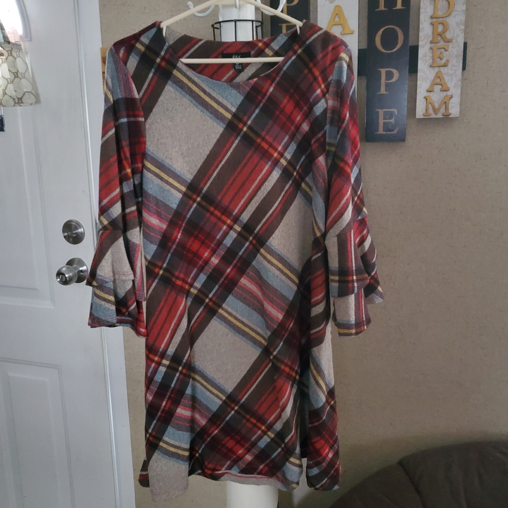 Plaid dress